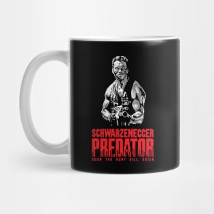 Pixelated Predator Poster Mug